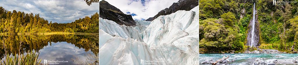 Day 4 ： Fox Glacier (福克斯冰河) → Wanaka (瓦納卡) 