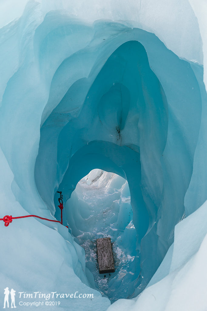 Fox Glacier 特殊地形：深冰洞