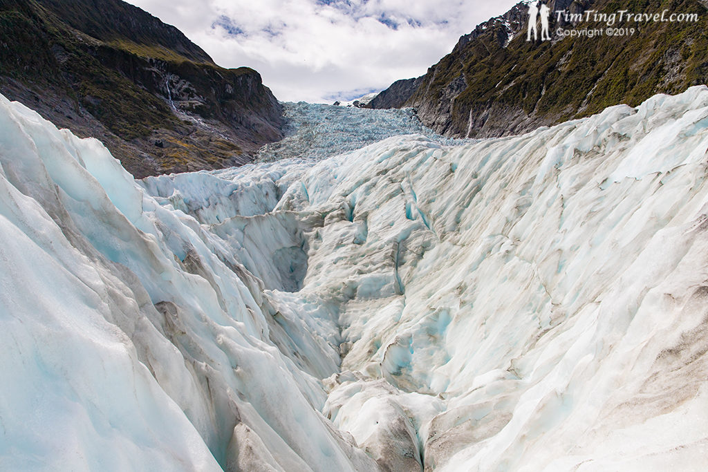 Fox Glacier Heli-Hiking (直升機冰河健行) ： 壯麗冰河上的一角