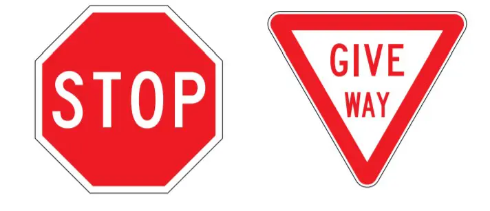 紐西蘭自駕必知重點 11. GIVE WAY (讓路) & STOP (停止)