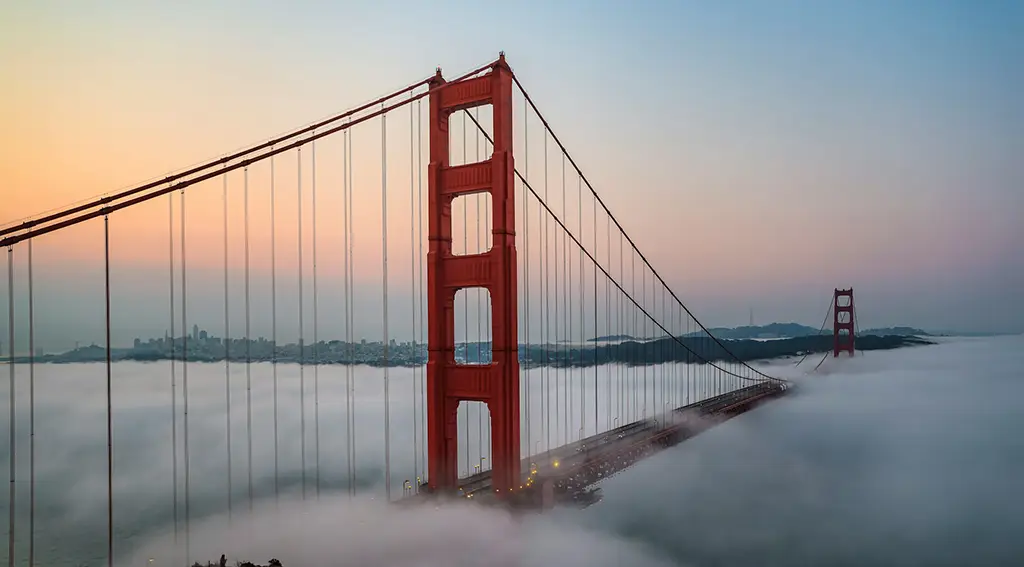 24-03_0_Golden Gate Bridge 拉斯維加斯到舊金山交通