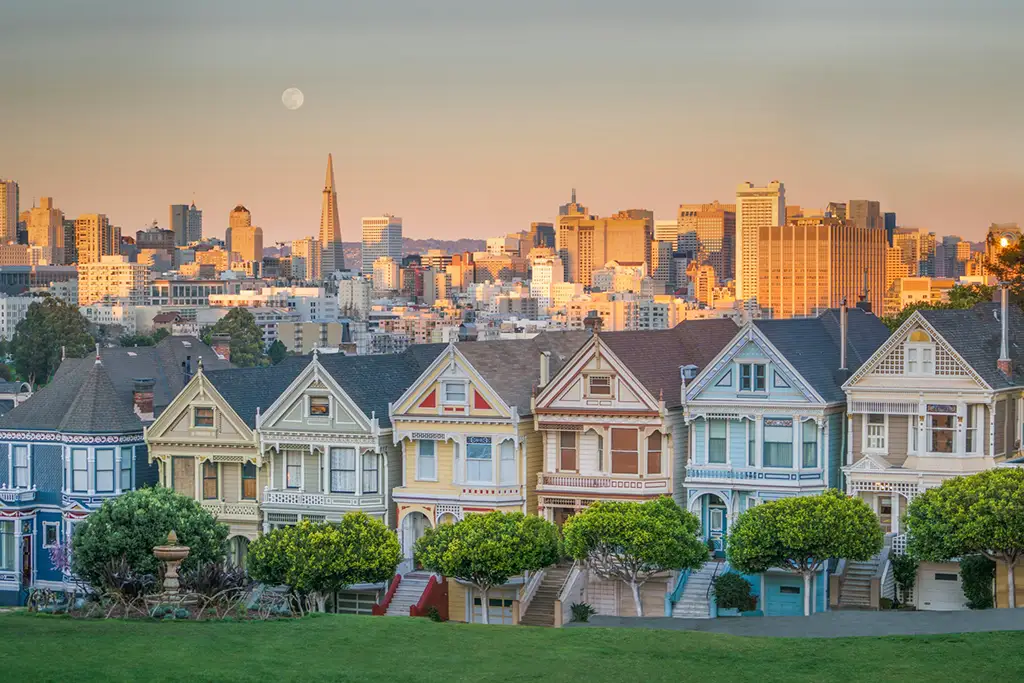 24-17_The Painted Ladies 舊金山景點推薦 8. Painted Ladies (彩繪女士)