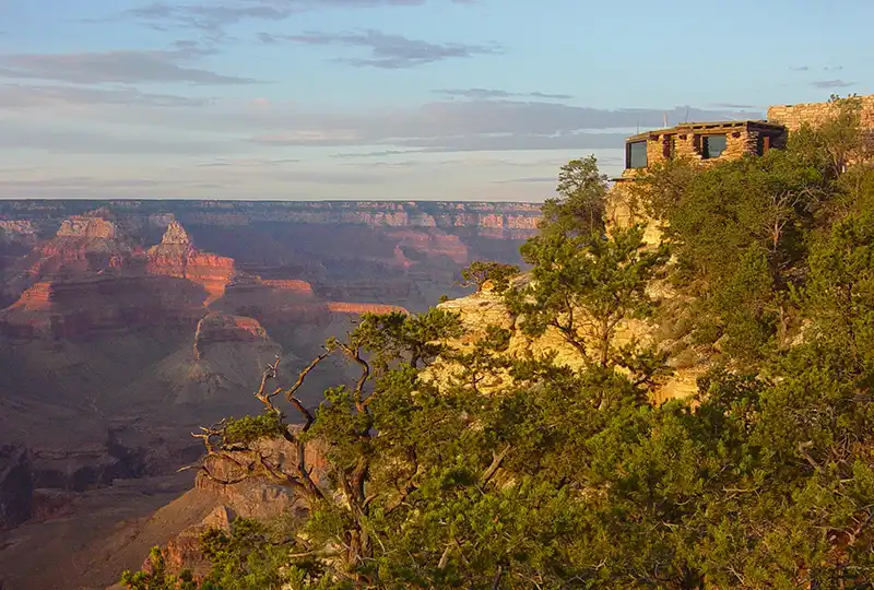 23-08_ Yavapai Geology Museum 大峽谷旅遊景點 #3. Yavapai Point & Geology Museum (亞瓦派地質博物館)