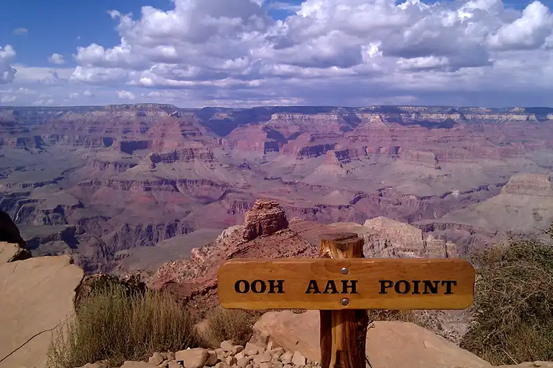 23-24_Ooh Aah Point 大峽谷旅遊景點 #15. South Kaibab Trail (南凱巴步道)