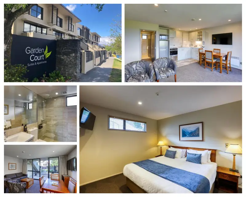 紐西蘭住宿推薦 - Queenstown (皇后鎮) 住宿_Garden Court Suites & Apartments [公寓式飯店]