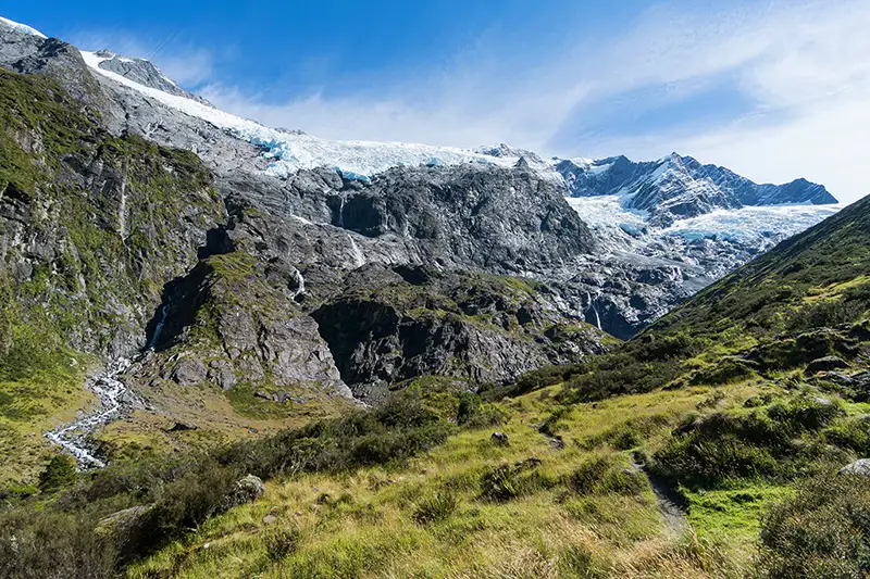10-07 Hiking Trail Rob Roy Glacier