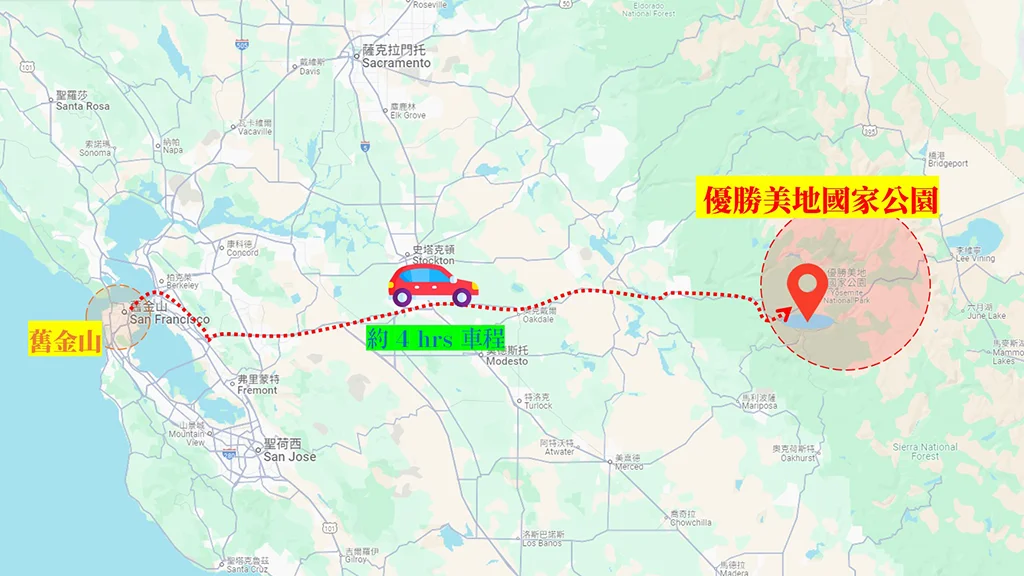 32-01_Yosemite Driving Map