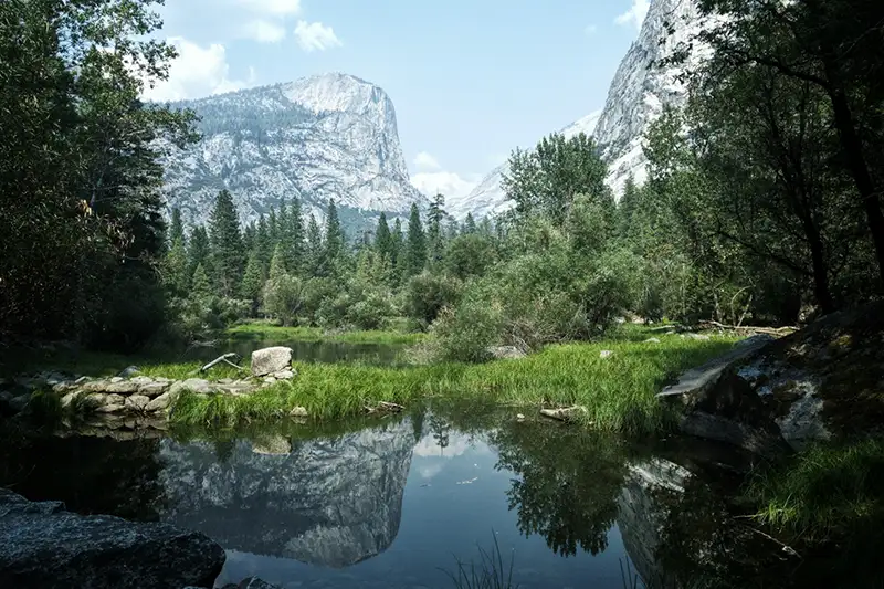32-09_Mirror Lake 優勝美地景點推薦 6. Mirror Lake (鏡湖)