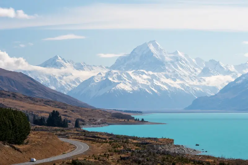 32-19_Aoraki Mt Cook Scenic Lookout Queenstown 到 Mt. Cook 景點推薦 9. Aoraki Mt Cook Scenic Lookout (景觀台)
