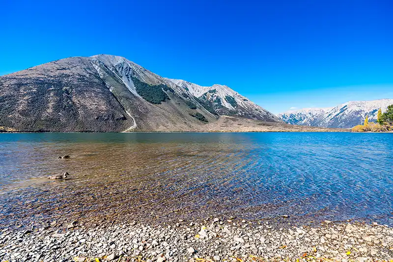 4-09_Lake Pearson 紐西蘭 73 號公路沿途景點 3. Lake Pearson (皮爾森湖)