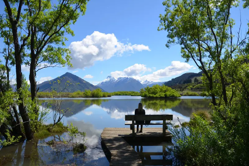 51-05_ Glenorchy Walkway Glenorchy (格萊諾基) 景點推薦 2. Glenorchy Lagoon Walkway (潟湖步道)
