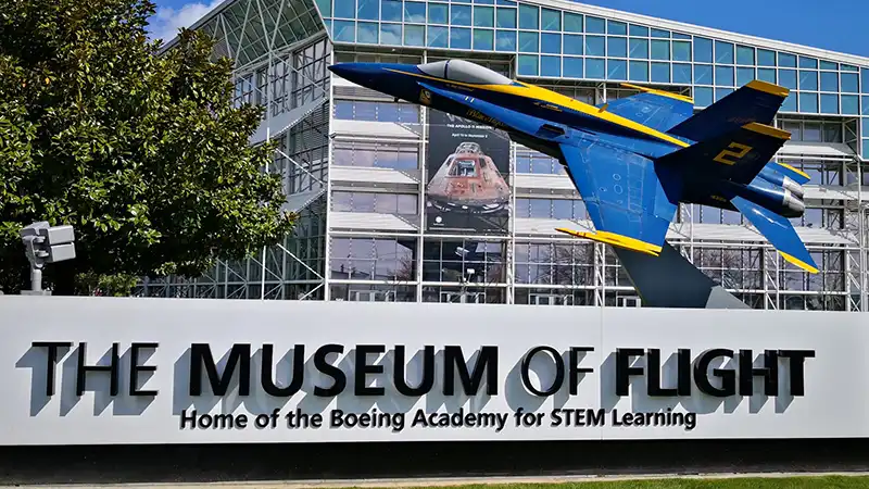 33-17_Museum of Flight Seattle 西雅圖景點推薦 7. The Museum of Flight (航空博物館)