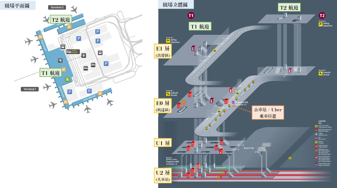 03-06_BER Airport Map 柏林機場交通