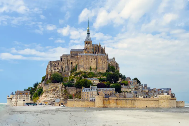 01-17_Mont-Saint-Michel 巴黎景點 #15|郊區|Mont-Saint-Michel 聖米歇爾山